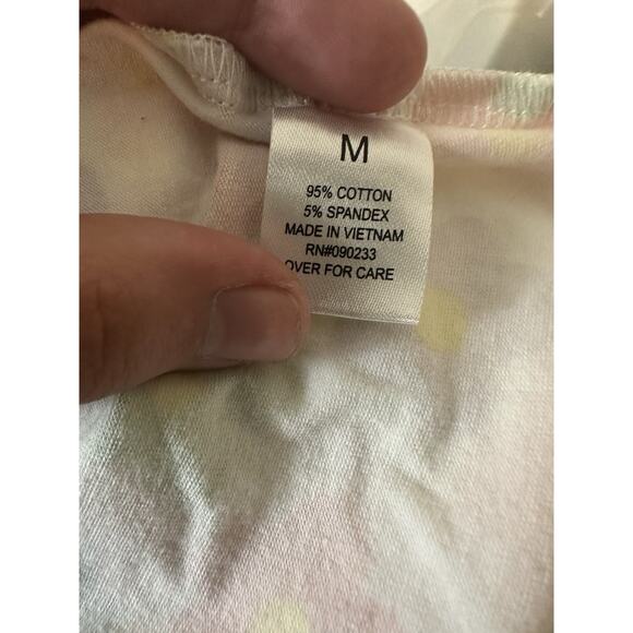 Pacsun PacCares Majave Hardware Crop Top Womens M Cutout Pony Bead Floral - Picture 3 of 6